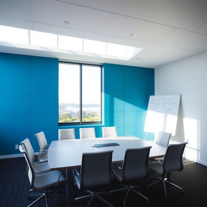 Modern Napier boardroom in bright coastal light